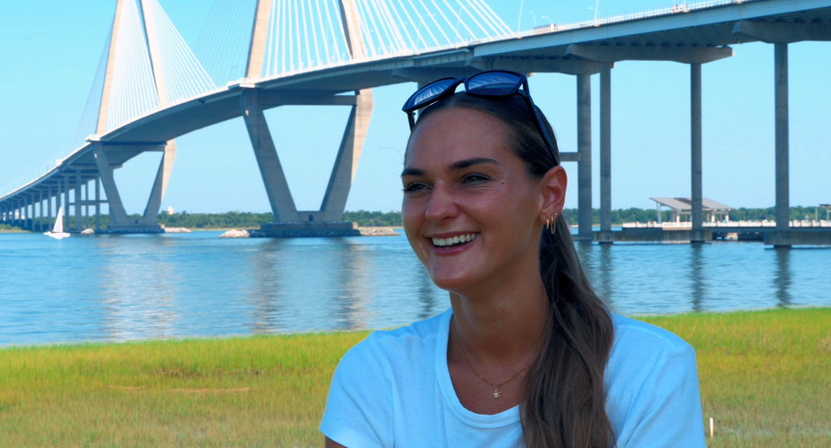 Photo of the client quoted here, outdoors in Charleston