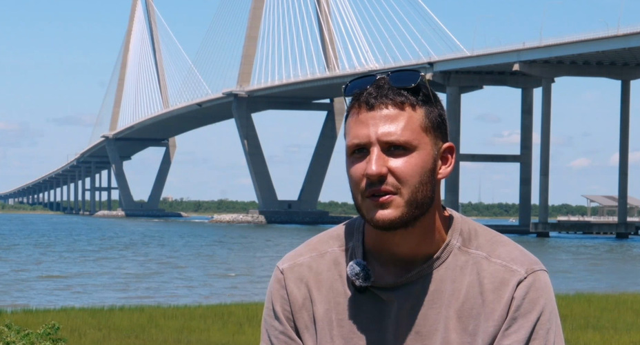 Photo of the client quoted here, outdoors in Charleston
